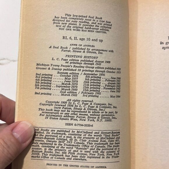 Vintage Anne of Green Gables Book Set 1-4 - Picture 7 of 16